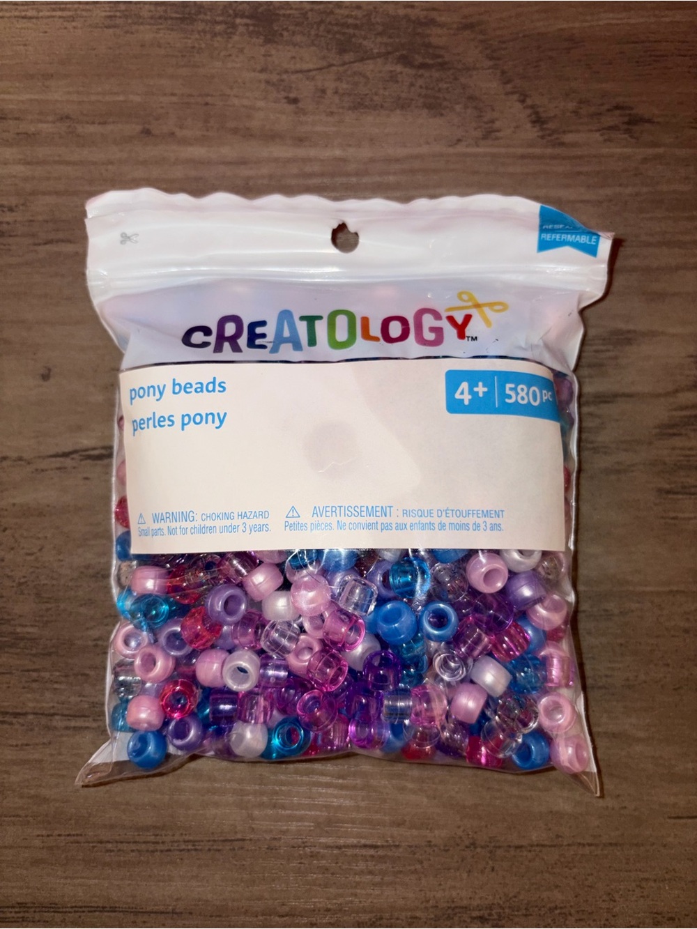 🆕💜 Creatology Beads Pink Purple Mix 580pc Kids Crafts Bracelet Jewelry Making